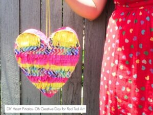 How to make a DIY Pinata Heart. Simply stunning!