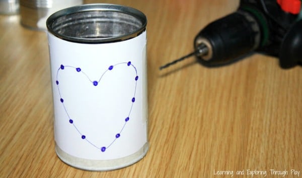 diy tin can luminaries