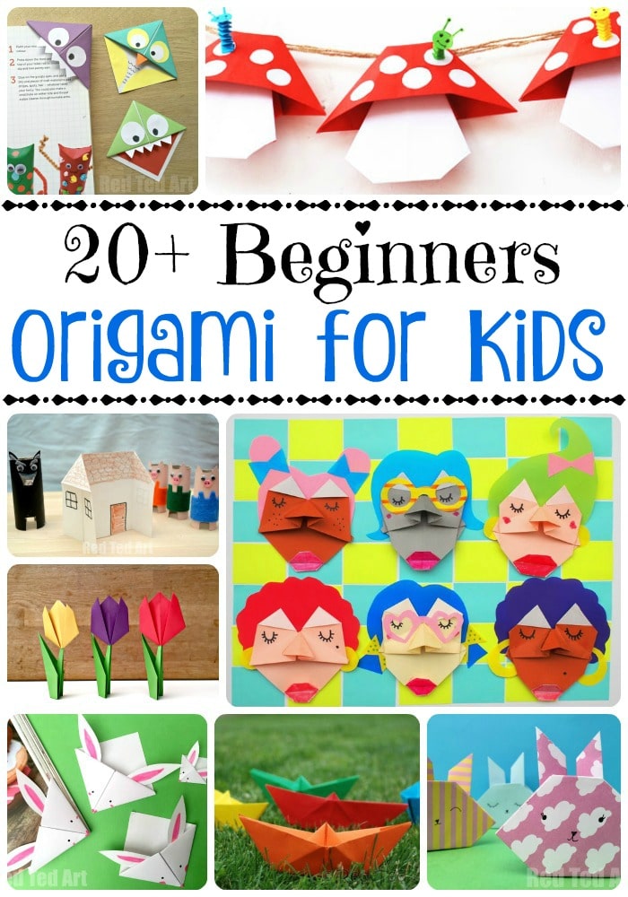 Easy Origami For Kids - If you're looking for fun and easy beginner origami projects for kids, check out these fantastic ideas