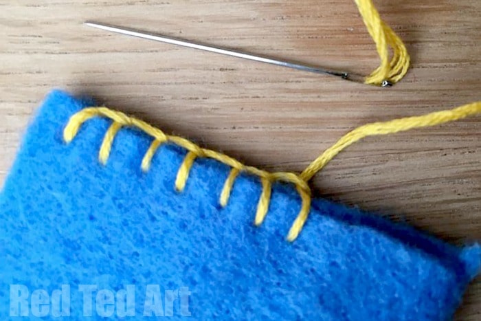 Basic Hand Stitches for Beginners Red Ted Art's Blog