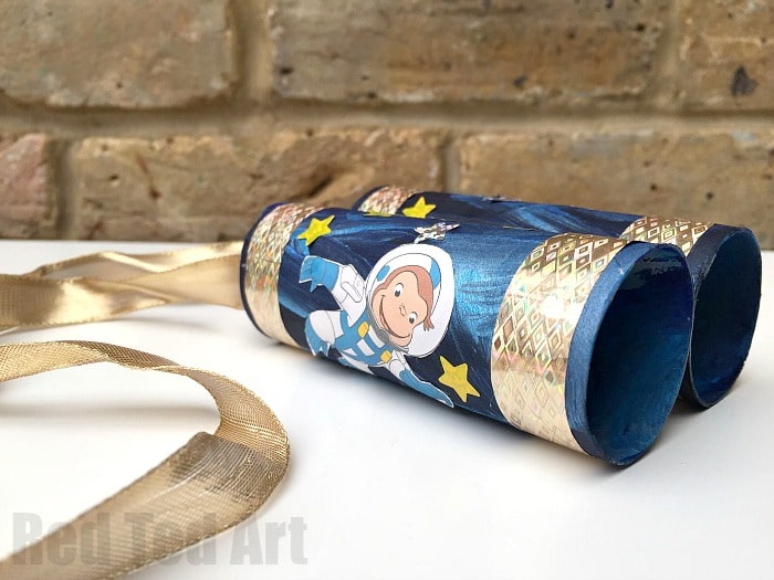 Space TP Roll Binoculars - we are ready to explore!