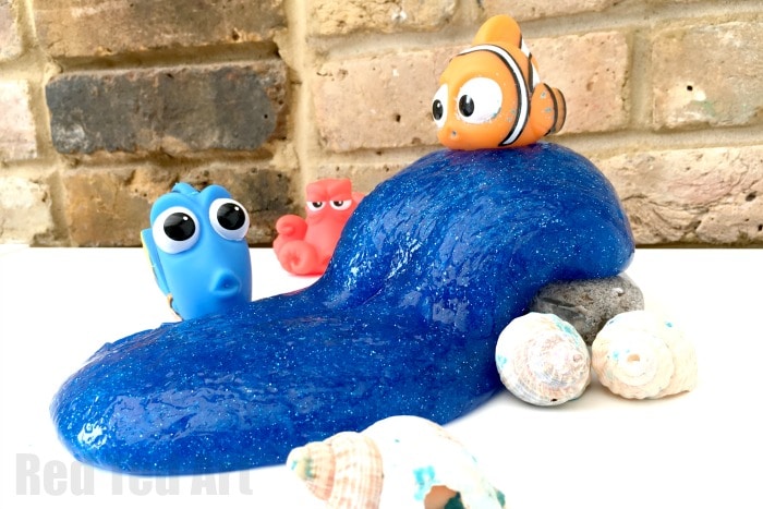 Finding Dory Slime DIY