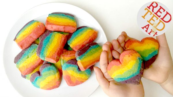 Fun Rainbow Cookies
