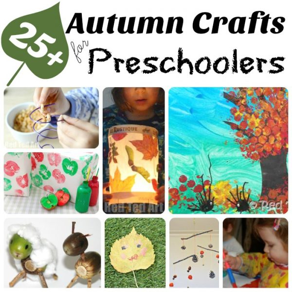 Autumn crafts for toddlers