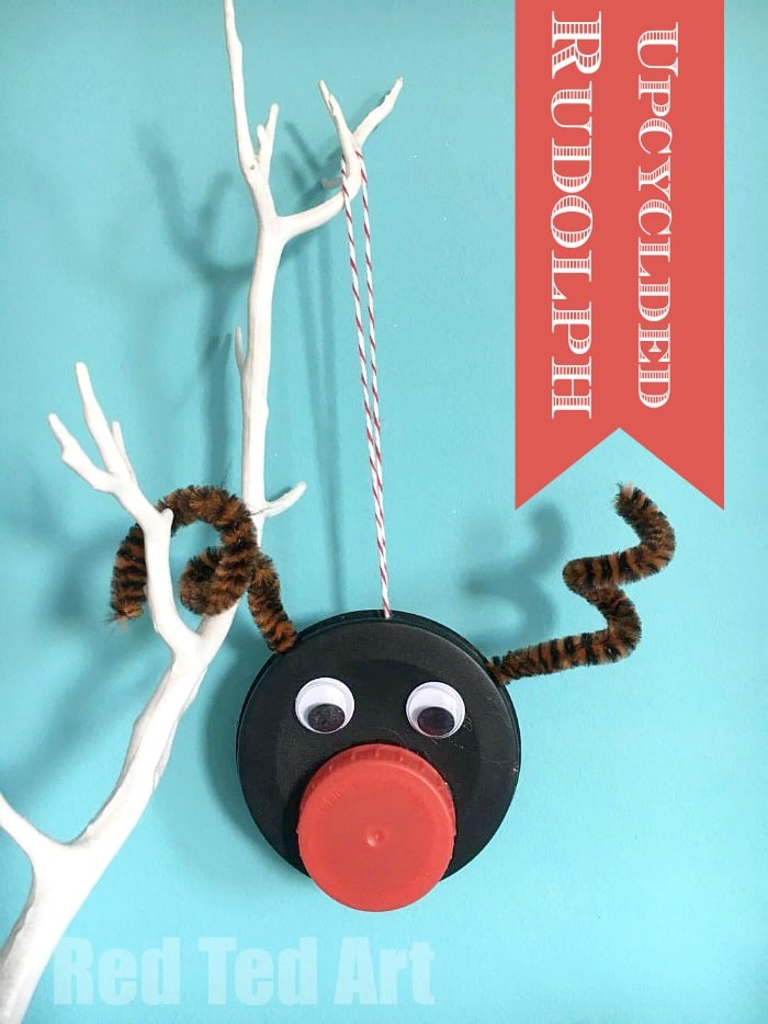 rudolph-ornament-bottle-caps