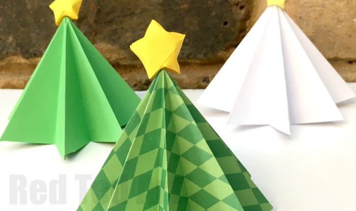 Recycled Toilet Paper Roll Christmas Tree Craft Ideas - Kids Art & Craft