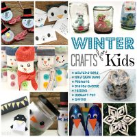 DIY Snow Globe Crafts for Kids - Red Ted art - Easy Winter Crafts
