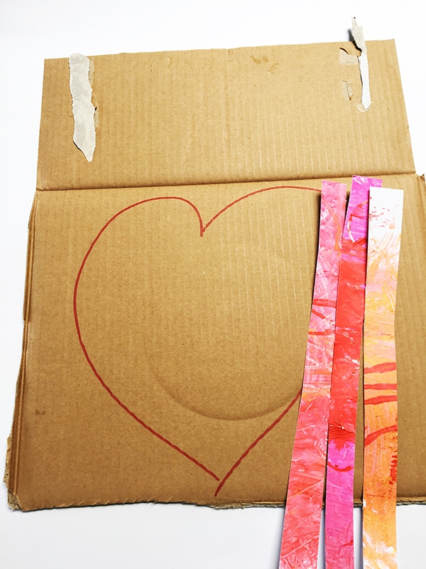 Art Heart Wall Hanging