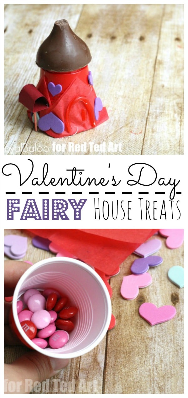 DIY Fairy House Treats for Valentines