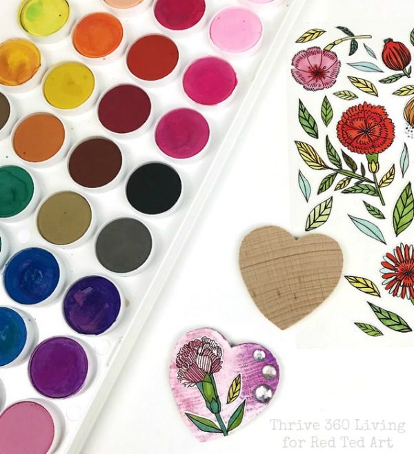 DIY Heart Magnets