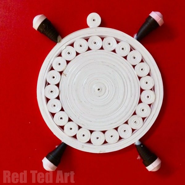 panda-quilling-project-diy-coaster