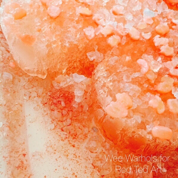 Why does salt melt ice? STEAM Valentines Activity for kids