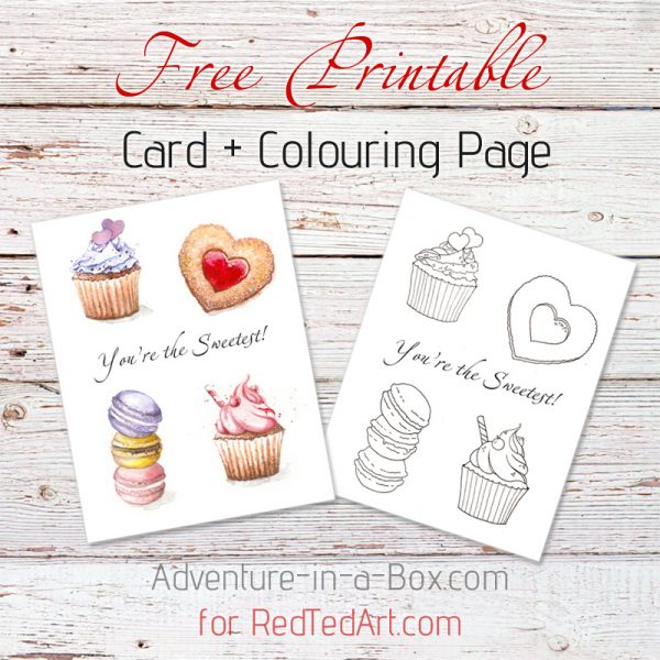 you-are-the-sweetest-free-printable-watercolour-card-fb