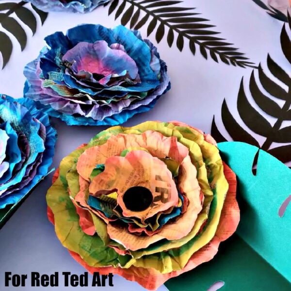 News Flash • Book Paper Roses (Arts & Crafts Program)