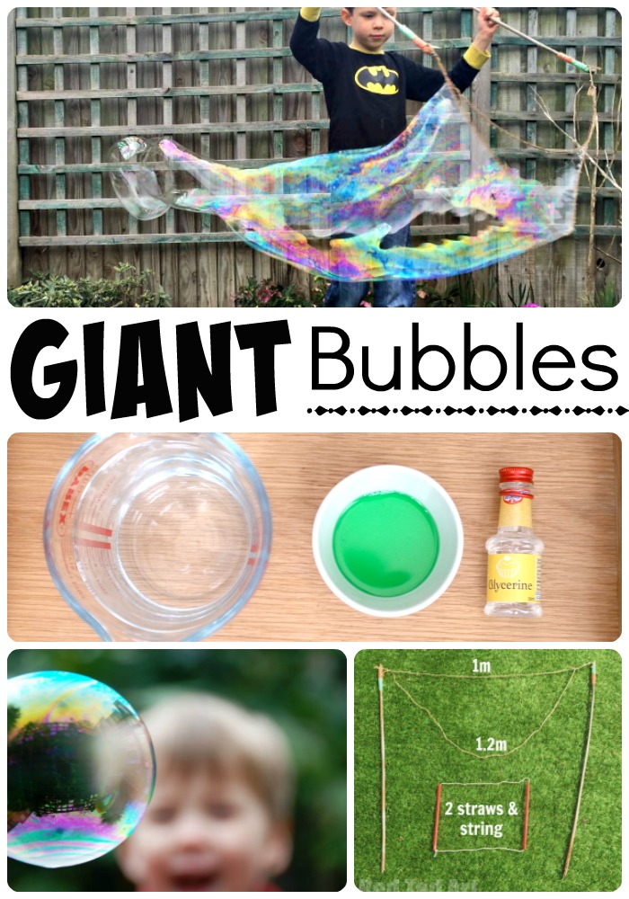 Easy Bubble Recipe Giant Bubbles