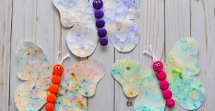 Bubble Art Butterflies
