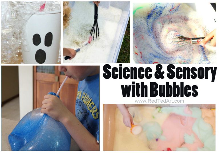 19+ Bubble Activities for Kids - Fun with Bubbles - Red Ted Art - Kids ...