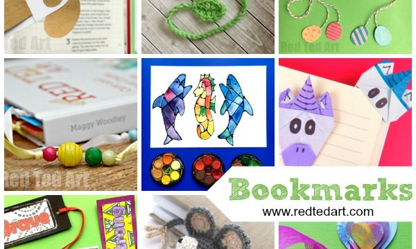 bookmarks Archives - Red Ted Art - Make crafting with kids easy & fun