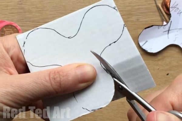 how to make a fidget spinner out of paper without bearings