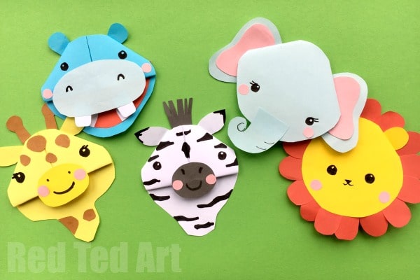 Safari Animal Bookmarks