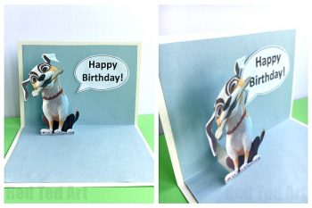 Easy Pop Up Card How To Projects for Kids - Red Ted Art - Easy Crafts