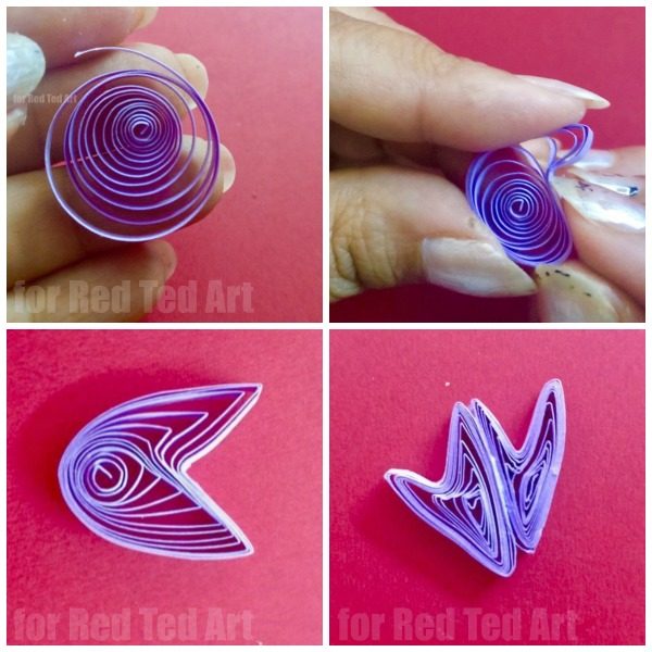 Flower Quilled Pencil Toppers