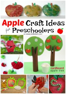 Apple crafts for preschoolers