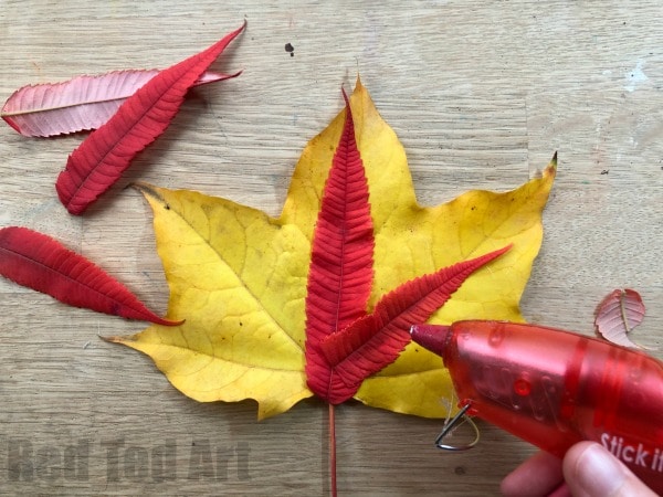 Leave craft ideas for kids - thanksgiving