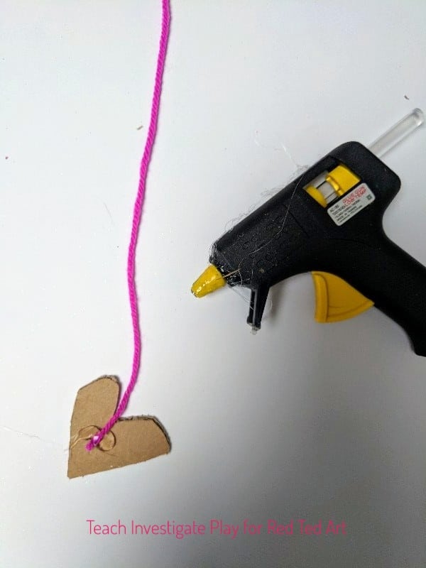 Process Art Valentine's Wall Hanging