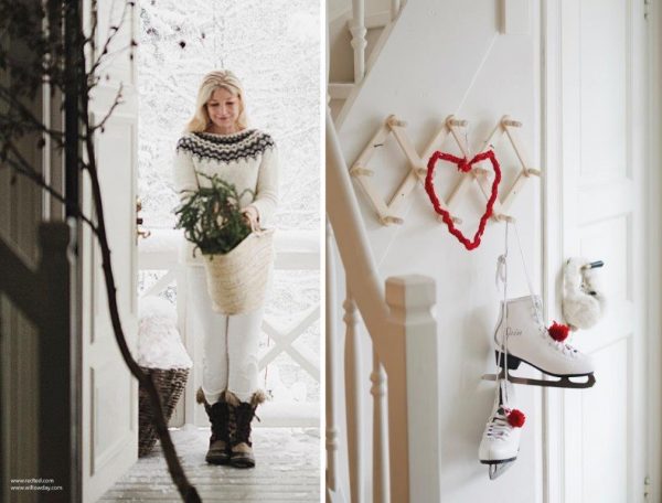 Finger Knitting Valentine's Decoration - LOVE finger knitting? Love this LOVE Valentine's Decoration. Learn how to finger knit quickly and easily and make this adorable LOVE Valentine's Decoration #valentines #decorations #fingerknitting #howtofingerknit