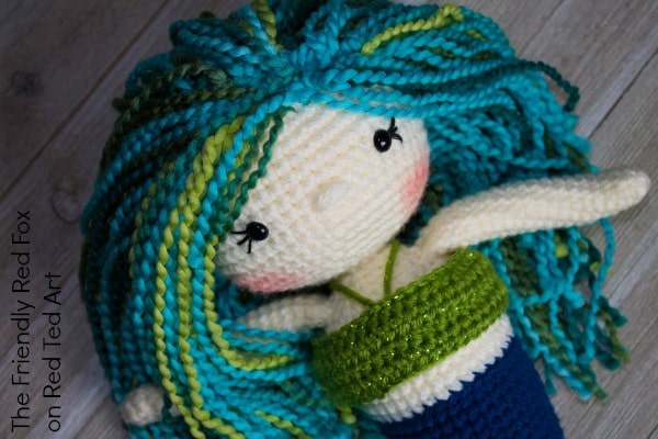 Crochet amigurumi Pattern mermaid doll diy crochet toy Pattern Crocheted animal Sirena tutorial INSTANT DOWNLOAD Crochet mermaid pattern PDF