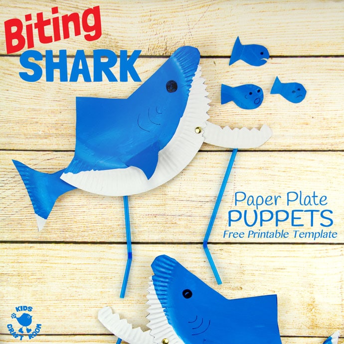 Shark Craft Ideas for Preschool - Red Ted Art - Make crafting with kids ...