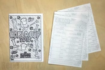 World Cup Match Planner Printable - Red Ted Art - Make crafting with kids easy &amp; fun