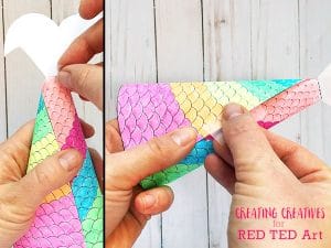 Mermaid Movie Night Printable Popcorn Holder - Red Ted Art - Make ...