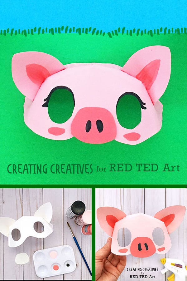 Details about   Pig Plastic Animal Masks Lot Of 12 