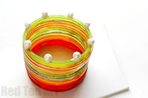 Diya - Kids Diwali Candle Holder - Red Ted Art - Easy Crafts for Diwali