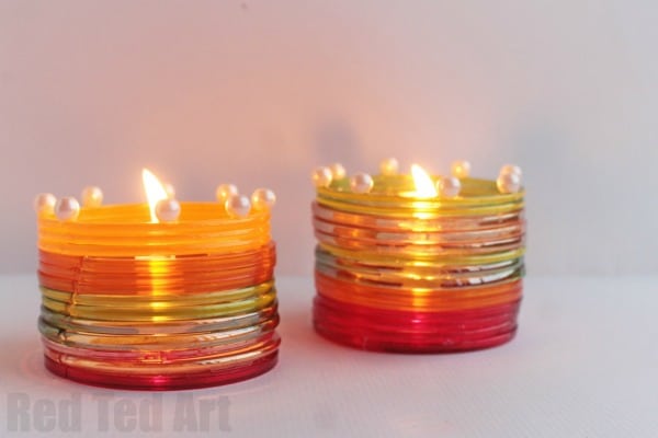DIY Floating Candles for Diwali Decoration/ Diwali Decoration Ideas/ Water  Candles - YouTube