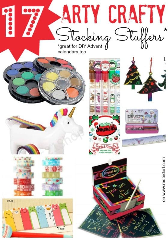 Craft Stocking Stuffers For Kids Red Ted Art Kids Crafts