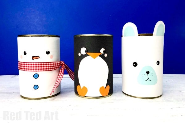 DIY Winter Desk Tidies