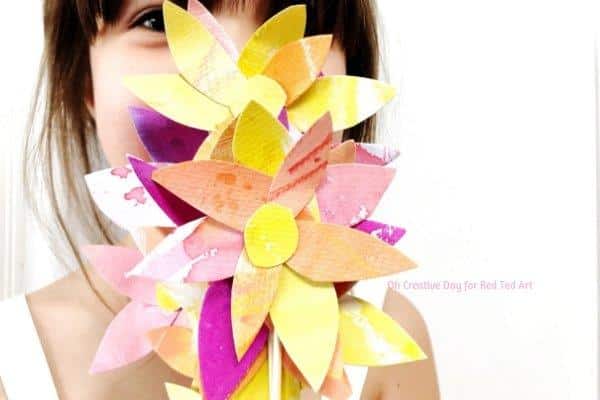 Painted Paper Flowers