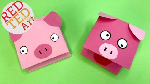Easy Paper Crafts for Kids - Red Ted Art - Kids Crafts