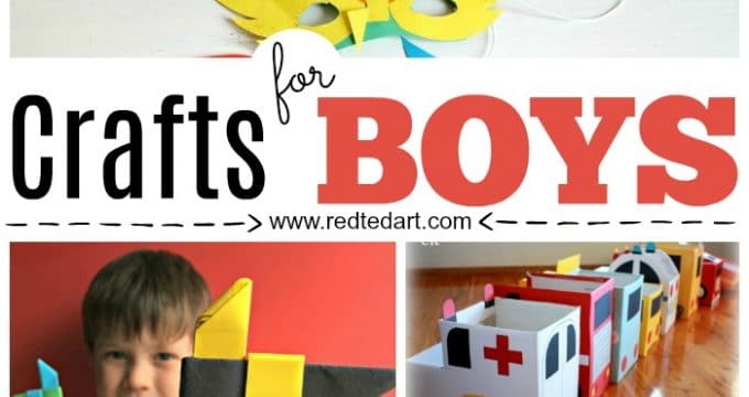 boy get crafty Archives - Red Ted Art - Make crafting with kids easy & fun