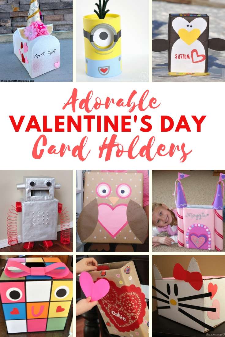 Valentine Mailbox Kit for Classroom Exchange with 1 Mail Box 1 Teacher Card & 35 Stickers Inside Emoji Theme Valentines Day Cards for Kids and Mailbox 32 Student Valentine Cards 