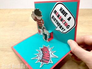 How to make a Beano Cake and have a Beano Party! Some quick and easy Beano Party Ideas, including Beano Party Favours and Beano Decor!