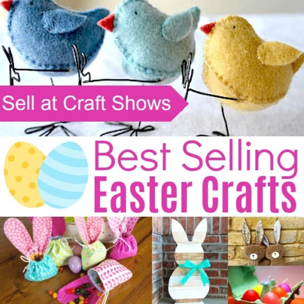 Easter crafts to sell at craft shows - Red Ted Art - Kids Crafts