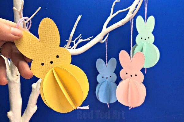 Peep Bunny Easter Decoration