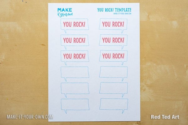 Father's Day Dad Rocks Printables