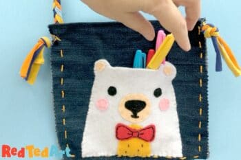 Winter Polar Bear Crafts for Kids to Make - Red Ted Art