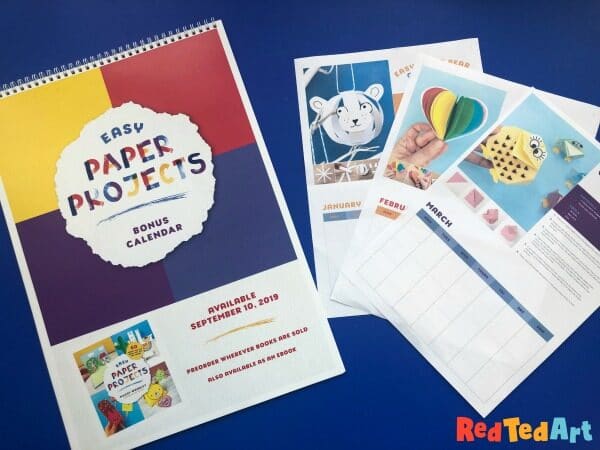 Printable Paper Crafts Calendar