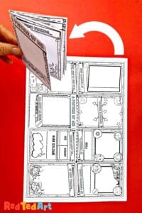 All About Me Mini Book Printable - Red Ted Art - Kids Crafts